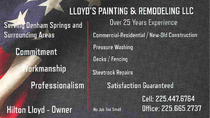 Lloyd's Painting & Remodeling LLC